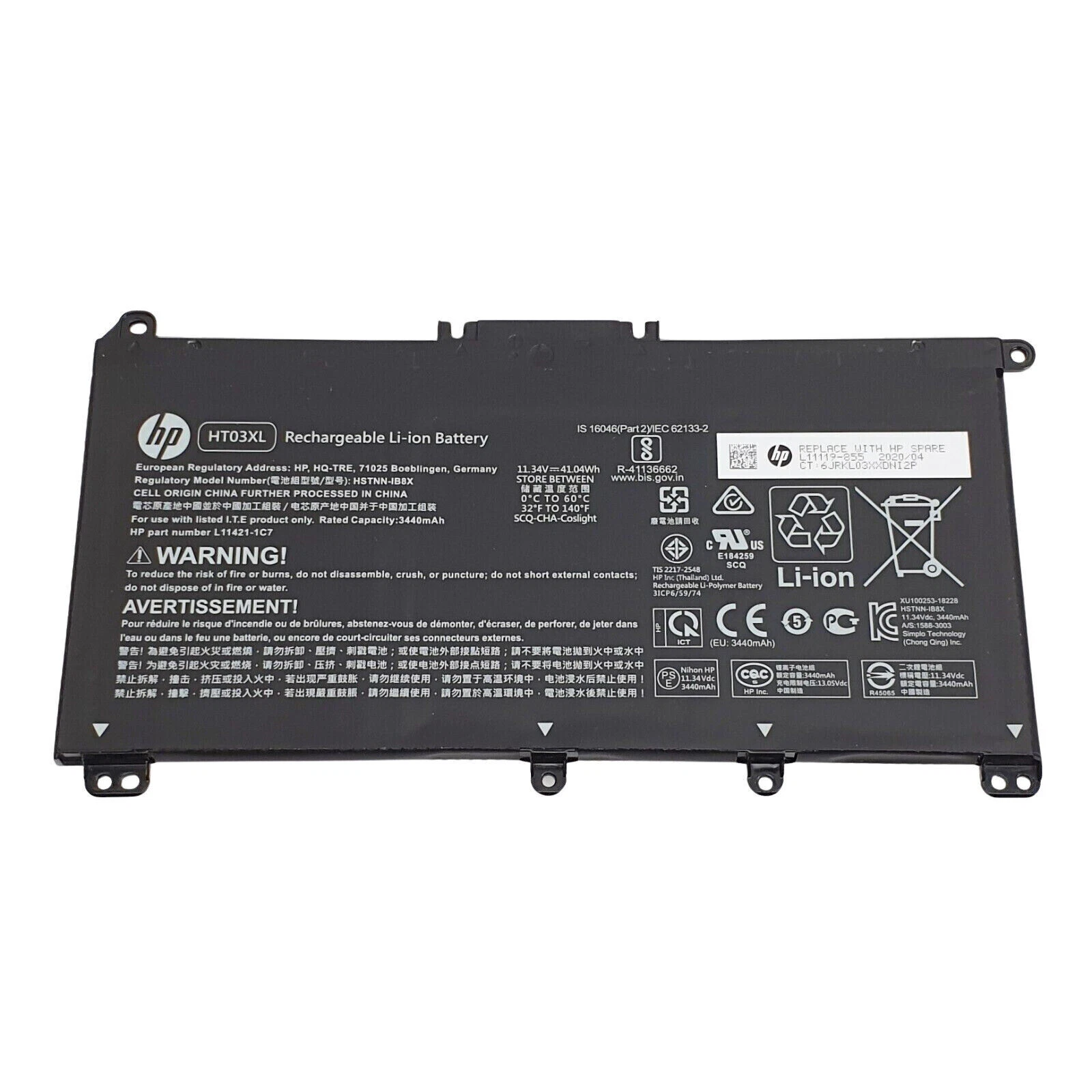 HP Notebook-Akkus für HP Pavilion