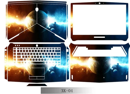 Dazzle Laptop Protector Leather Skin Stickers For Alienware M15x 2015 ALW15E