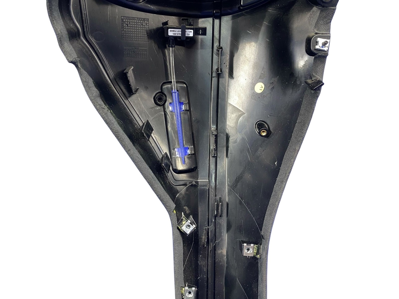 2018-2023 MCLAREN 720S FRONT CENTER CONSOLE TRIM COVER PANEL BLACK ALCANTARA OEM