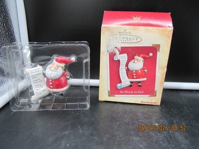 Vintage 2004~Hallmark So Much To Do! Keepsake Ornament NIB