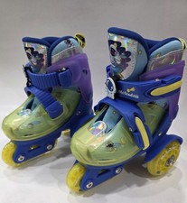 MoSonlais Adjustable Kids Roller Skates XS Light Up Wheels Complete Set