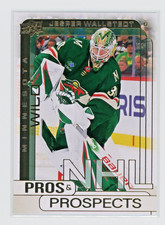 2024-25 Upper Deck Extended Jesper Wallstedt Pros & Prospects GOLD ROOKIE  RC