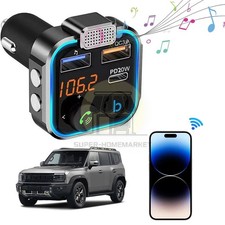 Bluetooth Car FM Transmitter MP3 Player Hands free Radio Adapter Kit USB Charger