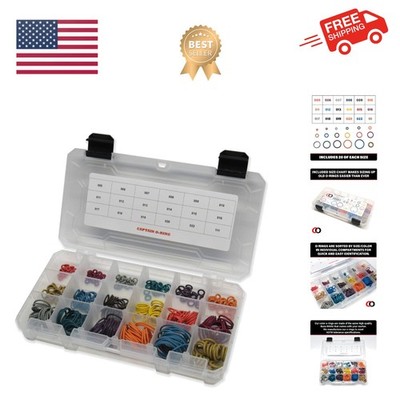 Players Kit Large Color Coded Master Paintball Oring Kit - 18 Sizes 360 Oring...