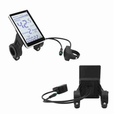 Electric Bike LCD Meter 5 Pin 24V 36V 48V 60V Universal E Scooter M5 LCD N