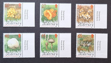 Alderney, Guernsey: 2004 Fungi; complete unmounted mint set