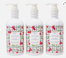 Beekman 1802 Hand & Body Wash Pistachio Dark Cherry 3-pack 12.5 oz New & Sealed