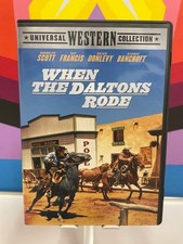 When the Daltons Rode DVD Randolph Scott Universal Western Collection