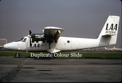 Aircraft Slide - LAA Airways DHC-6 Twin Otter N13264 @ LHR 1971 (A180)