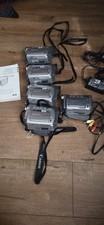 Lot Of 4 Canon ZR60 MiniDV Digital Video Camcorder 1 ZR200 All Power On Read