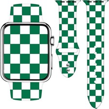 Soft Silicone Strap Compatible with Apple Watch Series 8 44mm Waterproof