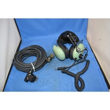 David Clark H10-76 Aviation Pilot Headset w/ H-64 Wing Cord Assy