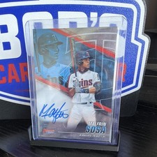Topps 2021 Bowman's Best Malfrin Sosa Best of 2021 Auto #B21-MS Twins