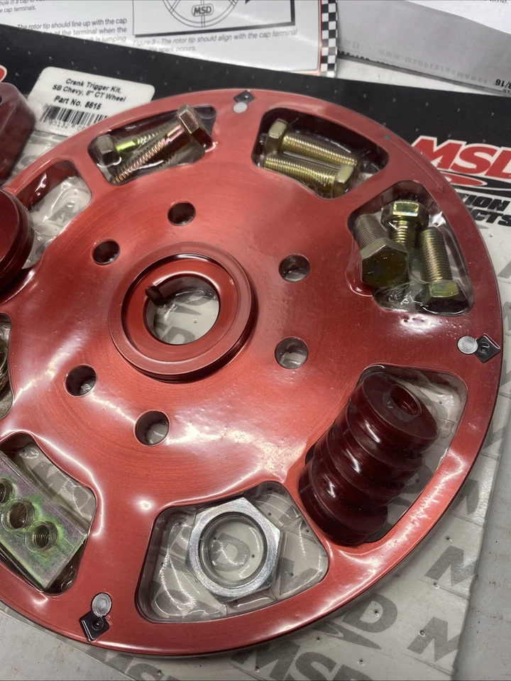 MSD 8615 SB Chevy 8" CT Kit de gatillo de manivela volante SLC- 748 Foto 4 de 4
