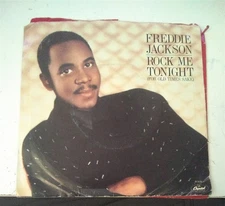 Freddie Jackson, Rock Me Tonight ~ 1985 Capitol 45 +PS