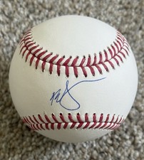 Bryan Woo Signed Autographed Official MLB Baseball All Star PSA COA Mariners