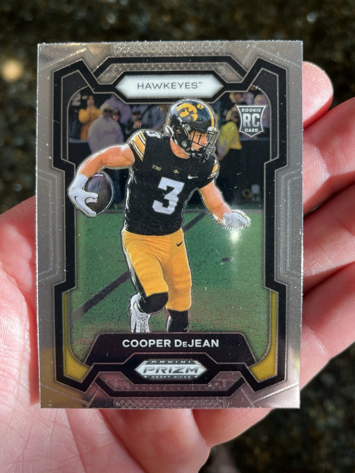 2024 Panini Prizm Draft Picks #113 Cooper DeJean RC Iowa Hawkeyes