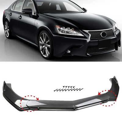 Front Bumper Lip Spoiler Splitter Carbon Fiber Style For LEXUS GS200T GS350 450
