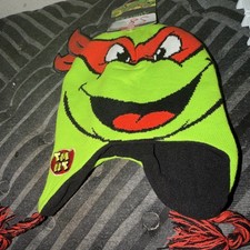 Nickelodeon Teenage Mutant Ninja Turtles One Size Kids' Boys' Beanie Hat Tmnt