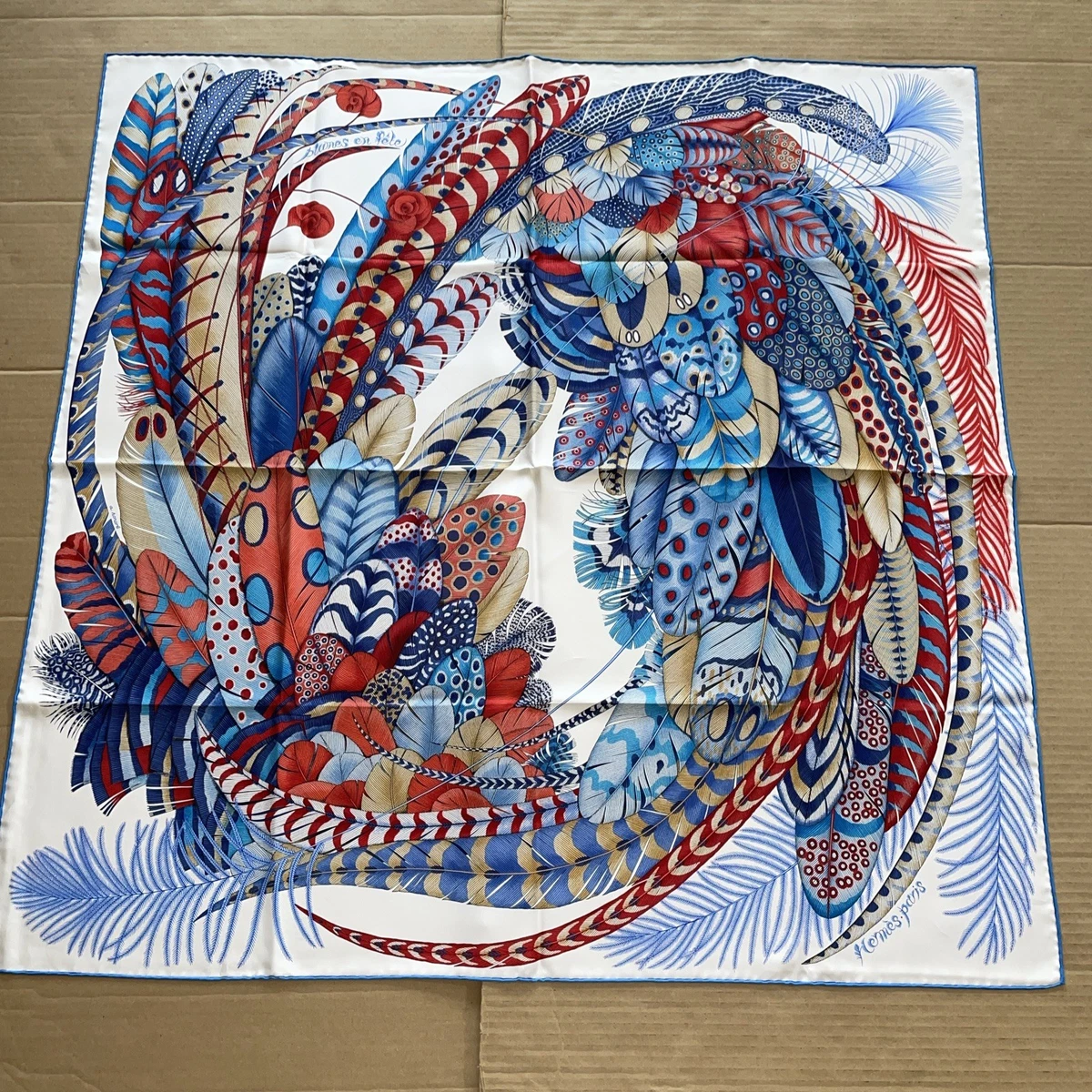 HERMÈS Blue Scarves & Wraps for Women for sale - eBay