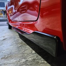 For Mini Cooper S R52 R53 R56 46" Side Skirt Splitter Spoiler Lip Gloss Black