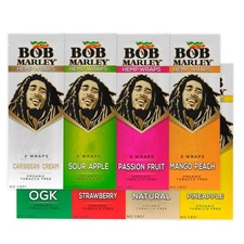 Natural Plant Based Vegan Rolling Paper - Variety Pack of 16 Single-Wide Wrap...