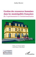 Audrey Becuwe | Gestion Des Ressources Humaines Dans Les MunicipalitéS...