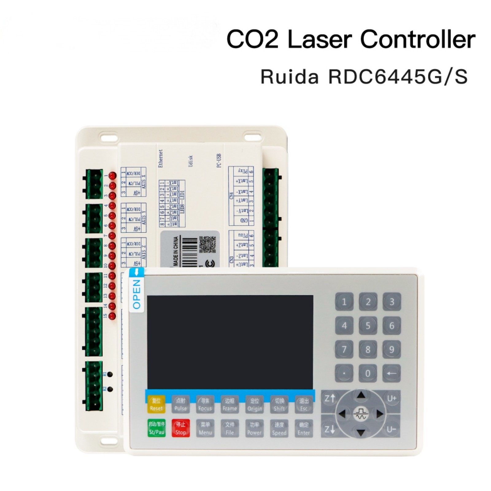 Ruida CO2 Laser Controller RDC6445G S for Laser Engraving Cutting Machine RDV8