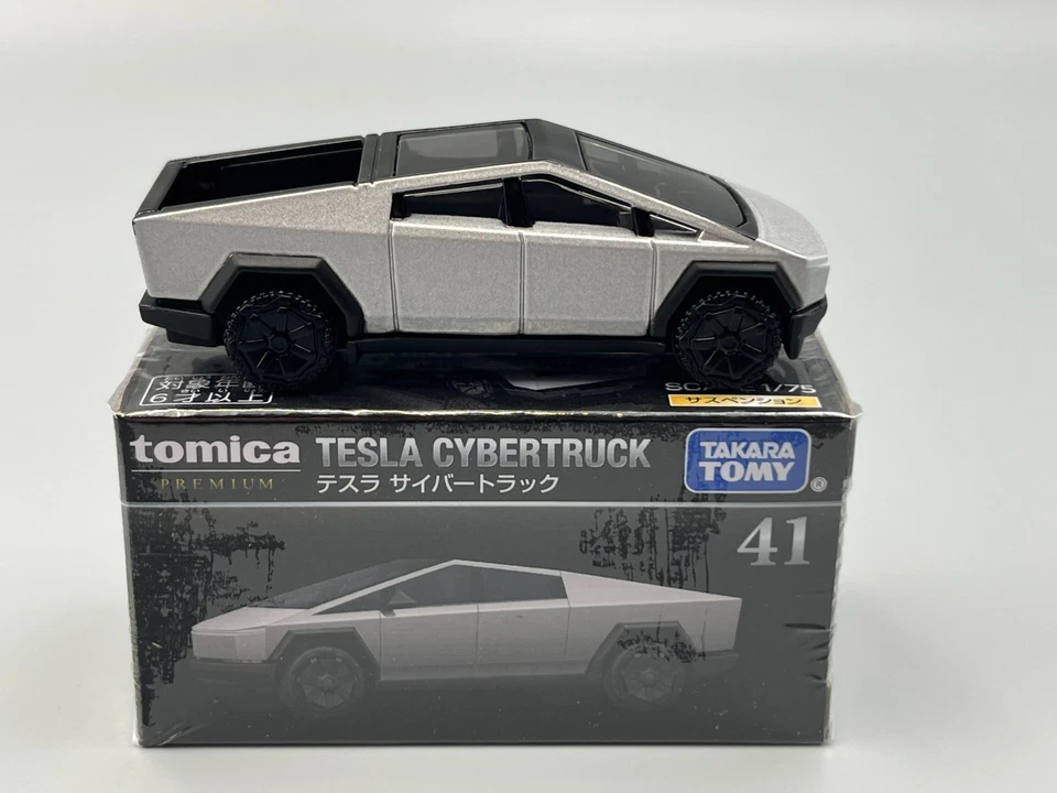 Tesla Cybertruck Tesla EV Pickup Tomica Premium #41 Foto 2 de 4