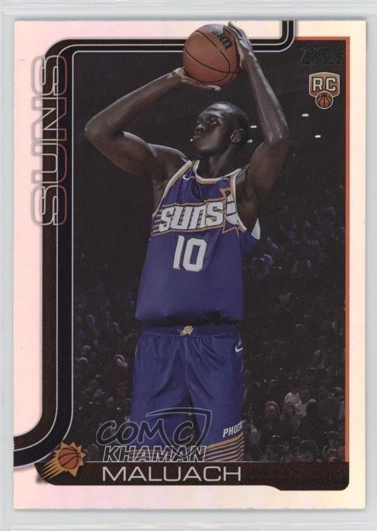 2025-26 Topps Rainbow Foilboard Khaman Maluach #210 9hr