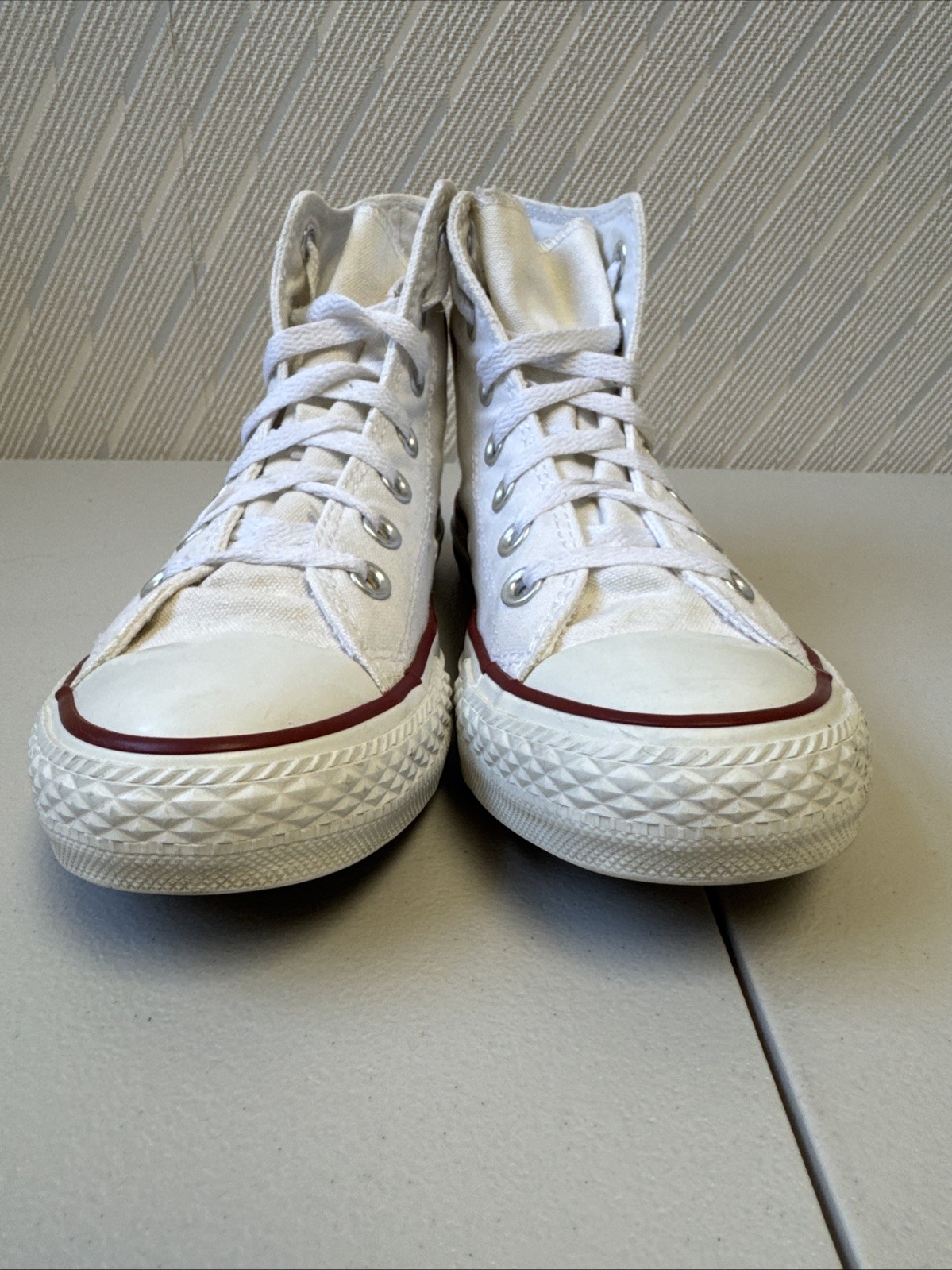 Converse All Star Hi Optical White High Top Canvas Shoes Men's US 5 M7650 thumbnail 6