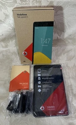 Vodafone Tab Speed 6 VF-1397 8GB 4G Grey Android Tablet - Android 5 - NEW - Image 1 of 4