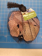 Akasha Sea Glass Bulk Lot Pink Tinted Beach Glass Craft Supply Mesh Bag Filler