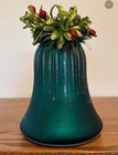 Green Starry Night Illuminated Bell With Leaves By Valerie Parr Hill NEW — photo 4