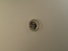 Russian 3 Rubles Lunar Calendar Year Of The Monkey Proof Silver Coin, 2009.