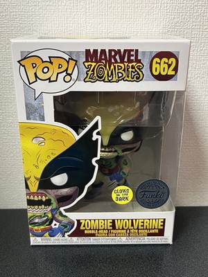 Funko Pop Marvel Zombies Zombie Wolverine #662 Glows in the Dark Special Edition