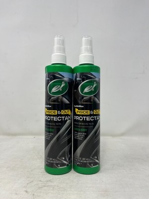 2 Pack - Turtle Wax Inside & Out Protectant Deep, Rich Shine, 10.4 Oz.