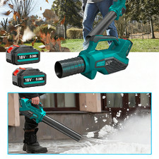 Electric Cordless Leaf Blower Variable Speed, Ideal for Garden Yard Snow Blowing
