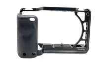 SmallRig Cage with Silicone Handgrip & Cold Shoe for Sony a6100, a6300, a6400-31