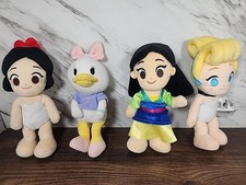   LOT-4   DISNEY PLUSH NUIMOS 8" PRINCESSES      WOW-LOOK  