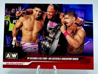 2024 Upper Deck AEW Exclusives parallel The Acclaimed Billy Gunn  #'d 046/100