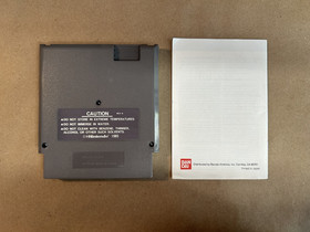 Athletic World NES (Nintendo Entertainment System) Cart and Manual - Working
