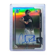 TOPPS MLB Bowman Chrome 1st Rookie Card Carlos Rodon White Sox /499 #BCAP-CR. rookie card picture