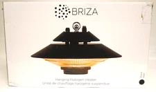 Briza 1500W Hanging Halogen Infrared Heater / Electric / Remote Control / IP44