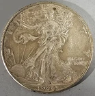 VINTAGE US 1944 LIBERTY WALKING SILVER HALF DOLLAR