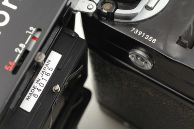 Apollo [Near MINT] Nikon F Photomic FTN Black Film Camera Meter