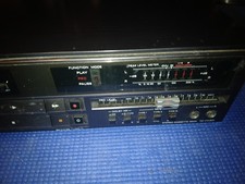 Sony TC-FX320 Stereo Cassette Deck Player Made in Japan Tested MIJ Black 