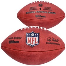 Fanatics Authentic Wilson The Duke Official NFL Leather Game Football NEW