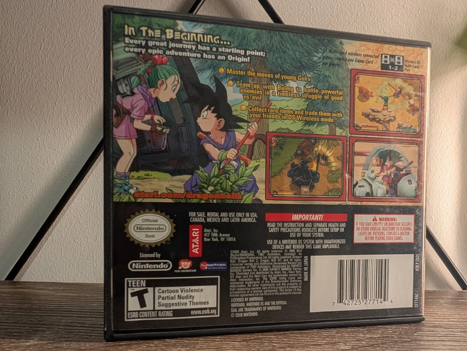 Dragon Ball Origins Nintendo DS Atari CIB Excellent Condition US Version Anime - Image 3 of 4