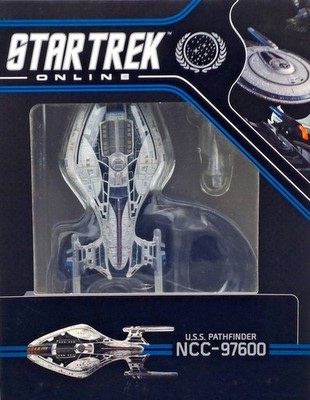 STAR TREK ONLINE EAGLEMOSS RAUMSCHIFF COLLECTION #07 USS PATHFINDER NCC-97600